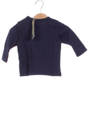 Детска блуза United Colors Of Benetton, Размер 3-6m/ 62-68 см, Цвят Син, Цена 14,10 лв.