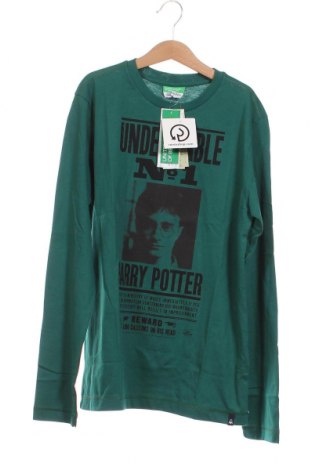Παιδική μπλούζα United Colors Of Benetton, Μέγεθος 12-13y/ 158-164 εκ., Χρώμα Πράσινο, Τιμή 8,48 €