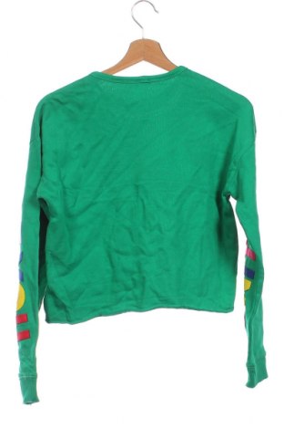 Gyerek blúz United Colors Of Benetton, Méret 14-15y / 168-170 cm, Szín Zöld, Ár 4 820 Ft