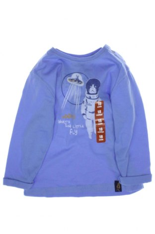 Bluză pentru copii Zara, Mărime 12-18m/ 80-86 cm, Culoare Albastru, Preț 17,25 Lei