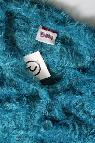 Pulover cu nasturi pentru copii Yigga, Mărime 8-9y/ 134-140 cm, Culoare Albastru, Preț 87,24 Lei