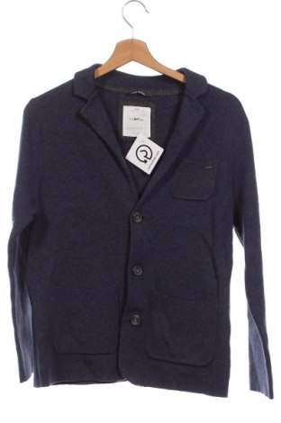 Kinder Strickjacke Zara Knitwear, Größe 11-12y/ 152-158 cm, Farbe Blau, Preis 8,35 €