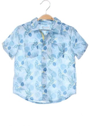 Детска риза Tutto Piccolo, Размер 2-3y/ 98-104 см, Цвят Син, Цена 34,56 лв.
