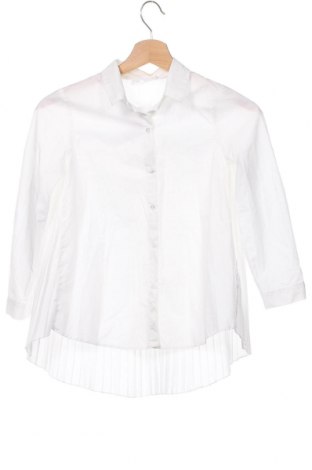 Детска риза Zara, Размер 8-9y/ 134-140 см, Цвят Бял, Цена 7,20 лв.