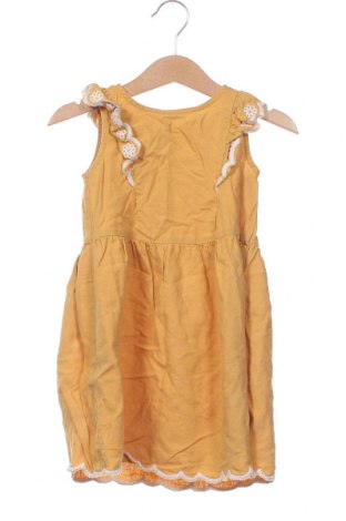 Детска рокля, Размер 3-4y/ 104-110 см, Цвят Жълт, Цена 11,29 лв.