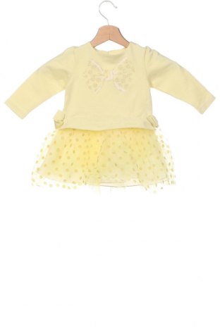 Детска рокля Contrast, Размер 12-18m/ 80-86 см, Цвят Жълт, Цена 16,80 лв.