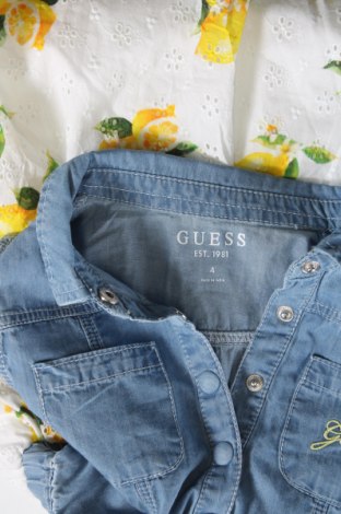 Rochie pentru copii Guess, Mărime 3-4y/ 104-110 cm, Culoare Albastru, Preț 259,92 Lei