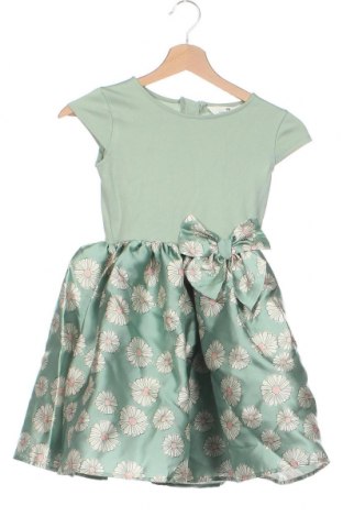 Детска рокля H&M, Размер 6-7y/ 122-128 см, Цвят Зелен, Цена 15,60 лв.