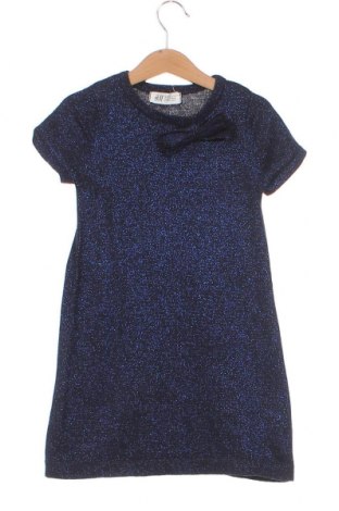 Детска рокля H&M, Размер 4-5y/ 110-116 см, Цвят Син, Цена 66,00 лв.
