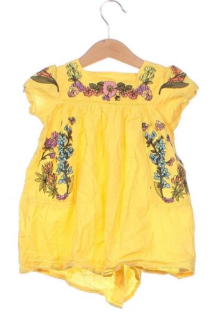 Детска рокля Next, Размер 9-12m/ 74-80 см, Цвят Жълт, Цена 19,38 лв.