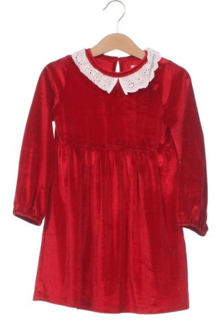 Детска рокля Sinsay, Размер 2-3y/ 98-104 см, Цвят Червен, Цена 7,29 лв.