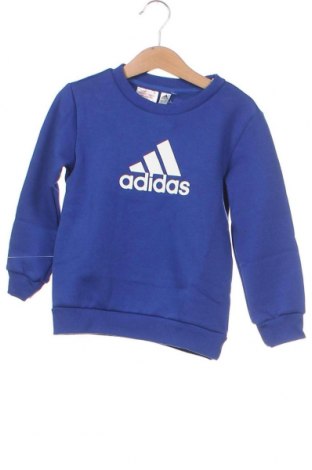 Kinder Sportbluse Adidas, Größe 3-4y/ 104-110 cm, Farbe Blau, Preis 27,50 €