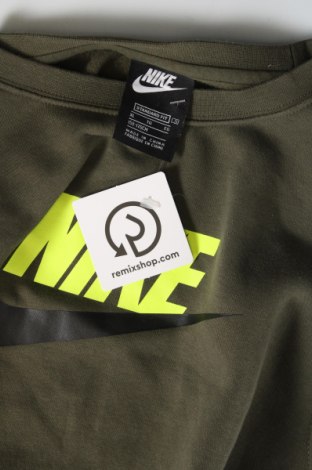 Детска спортна блуза Nike, Размер 13-14y/ 164-168 см, Цвят Зелен, Цена 48,00 лв.