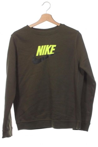 Детска спортна блуза Nike, Размер 13-14y/ 164-168 см, Цвят Зелен, Цена 48,00 лв.