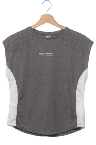 Детска спортна блуза Zara, Размер 13-14y/ 164-168 см, Цвят Сив, Цена 15,66 лв.