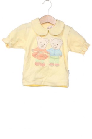 Детска тениска, Размер 6-9m/ 68-74 см, Цвят Жълт, Цена 7,68 лв.