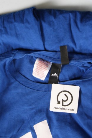 Παιδικό μπλουζάκι Adidas, Μέγεθος 15-18y/ 170-176 εκ., Χρώμα Μπλέ, Τιμή 9,98 €