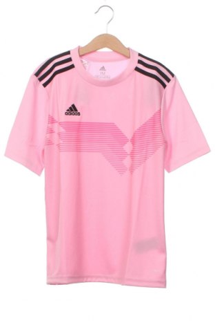 Dziecięcy T-shirt Adidas, Rozmiar 11-12y/ 152-158 cm, Kolor Różowy, Cena 94,36 zł