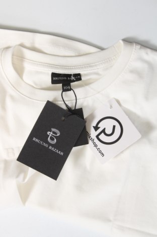 Kinder T-Shirt Bruuns Bazaar, Größe 3-4y/ 104-110 cm, Farbe Weiß, Preis 24,23 €