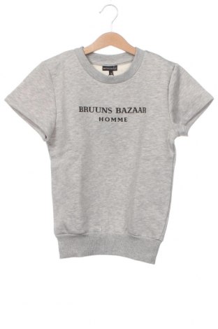 Kinder T-Shirt Bruuns Bazaar, Größe 7-8y/ 128-134 cm, Farbe Grau, Preis 19,63 €