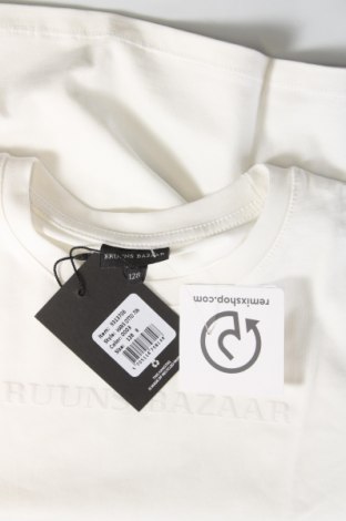 Dětské tričko  Bruuns Bazaar, Velikost 7-8y/ 128-134 cm, Barva Bílá, Cena  552,00 Kč