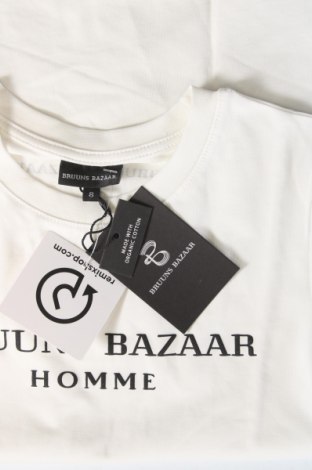 Kinder T-Shirt Bruuns Bazaar, Größe 7-8y/ 128-134 cm, Farbe Weiß, Preis 12,36 €