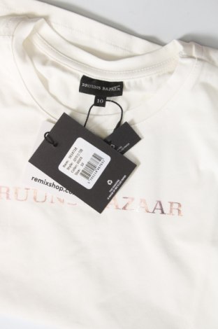 Детска тениска Bruuns Bazaar, Размер 9-10y/ 140-146 см, Цвят Бял, Цена 25,38 лв.