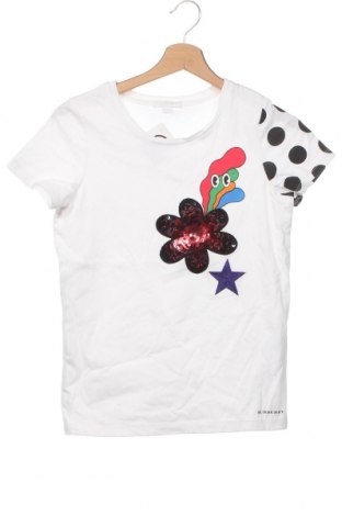 Kinder T-Shirt Burberry, Größe 11-12y/ 152-158 cm, Farbe Weiß, Preis € 42,54
