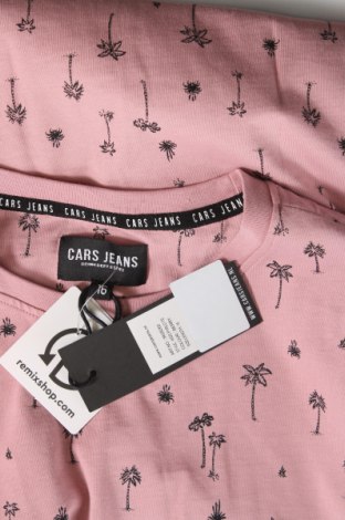 Dziecięcy T-shirt Cars Jeans, Rozmiar 15-18y/ 170-176 cm, Kolor Różowy, Cena 42,65 zł