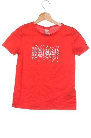 Dziecięcy T-shirt Decathlon, Rozmiar 9-10y/ 140-146 cm, Kolor Czerwony, Cena 16,55 zł