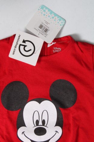 Dětské tričko  Disney, Velikost 12-18m/ 80-86 cm, Barva Červená, Cena  232,00 Kč