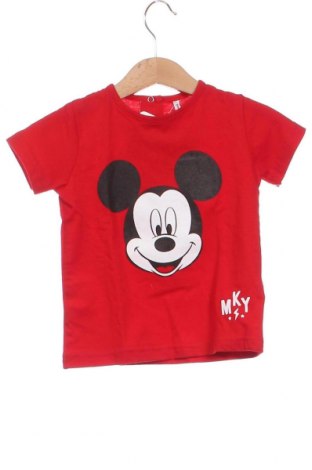 Tricou pentru copii Disney, Mărime 12-18m/ 80-86 cm, Culoare Roșu, Preț 25,27 Lei