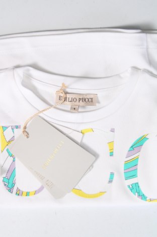 Kinder T-Shirt Emilio Pucci, Größe 3-4y/ 104-110 cm, Farbe Weiß, Preis € 62,19