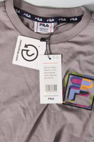 Kinder T-Shirt FILA, Größe 10-11y/ 146-152 cm, Farbe Grau, Preis 19,96 €