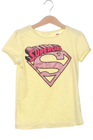 Kinder T-Shirt H&M, Größe 6-7y/ 122-128 cm, Farbe Gelb, Preis 3,38 €