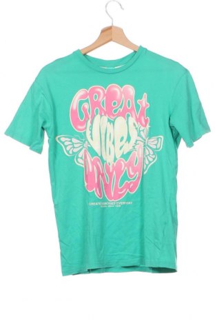 Kinder T-Shirt H&M, Größe 10-11y/ 146-152 cm, Farbe Grün, Preis 3,68 €