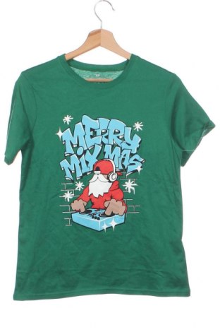 Tricou pentru copii H&M, Mărime 10-11y/ 146-152 cm, Culoare Verde, Preț 18,37 Lei