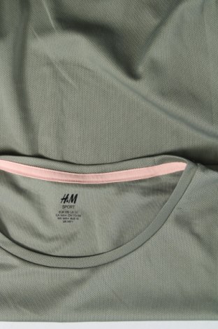 Детска тениска H&M Sport, Размер 15-18y/ 170-176 см, Цвят Зелен, Цена 13,00 лв.