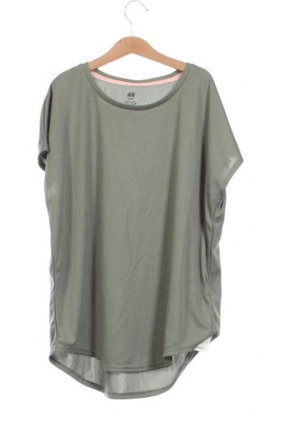 Kinder T-Shirt H&M Sport, Größe 15-18y/ 170-176 cm, Farbe Grün, Preis 3,62 €