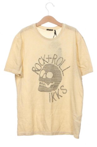 Детска тениска IKKS, Размер 13-14y/ 164-168 см, Цвят Жълт, Цена 31,86 лв.