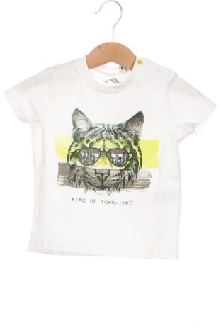 Παιδικό μπλουζάκι IKKS, Μέγεθος 9-12m/ 74-80 εκ., Χρώμα Λευκό, Τιμή 7,60 €