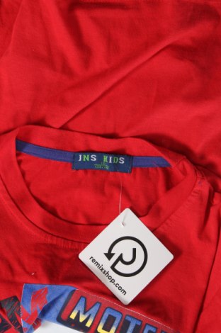 Detské tričko JNS, Veľkosť 8-9y/ 134-140 cm, Farba Červená, Cena  4,42 €