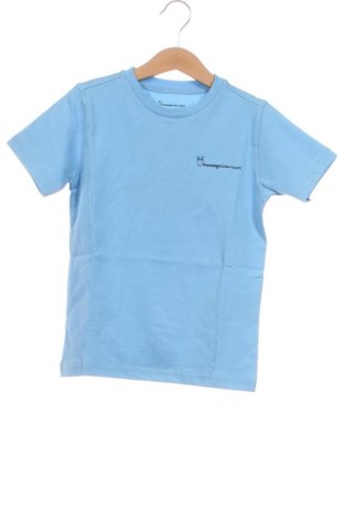 Παιδικό μπλουζάκι Knowledge Cotton Apparel, Μέγεθος 4-5y/ 110-116 εκ., Χρώμα Μπλέ, Τιμή 13,81 €