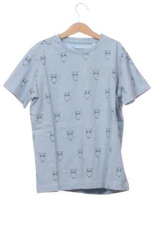 Παιδικό μπλουζάκι Knowledge Cotton Apparel, Μέγεθος 10-11y/ 146-152 εκ., Χρώμα Μπλέ, Τιμή 14,54 €