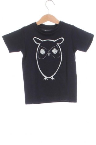 Dziecięcy T-shirt Knowledge Cotton Apparel, Rozmiar 18-24m/ 86-98 cm, Kolor Niebieski, Cena 50,11 zł