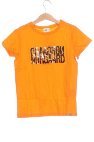 Παιδικό μπλουζάκι Mads Norgaard, Μέγεθος 7-8y/ 128-134 εκ., Χρώμα Πορτοκαλί, Τιμή 17,33 €