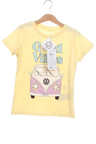 Kinder T-Shirt Name It, Größe 6-7y/ 122-128 cm, Farbe Gelb, Preis 6,39 €