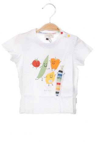 Kinder T-Shirt Paul Smith, Größe 9-12m/ 74-80 cm, Farbe Weiß, Preis 19,79 €