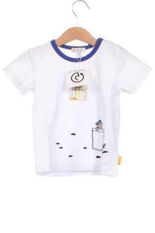 Παιδικό μπλουζάκι Steiff, Μέγεθος 12-18m/ 80-86 εκ., Χρώμα Λευκό, Τιμή 8,48 €
