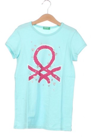 Dziecięcy T-shirt United Colors Of Benetton, Rozmiar 10-11y/ 146-152 cm, Kolor Niebieski, Cena 17,93 zł